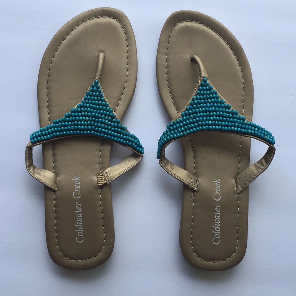 Coldwater turquoise Creek Sandals size 7